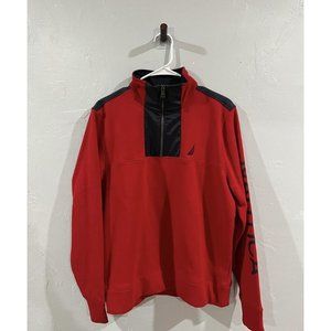 Nautica jacket in red & black! Size small